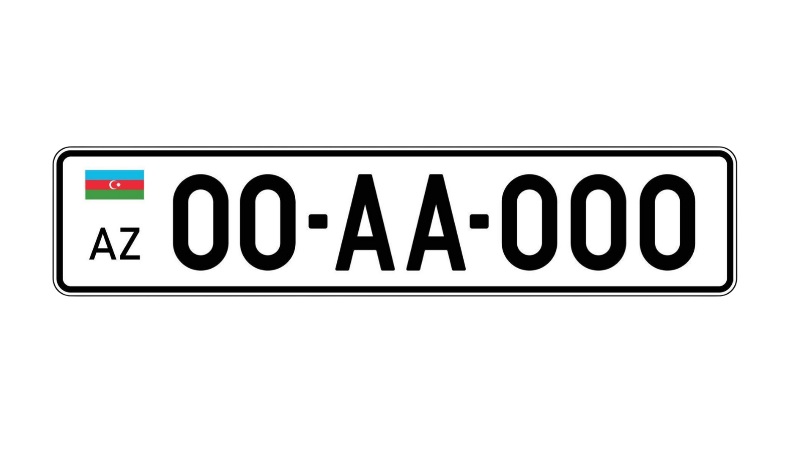 plaque immatriculation Azerbaïdjan plaque immatriculation Azerbaïdjan