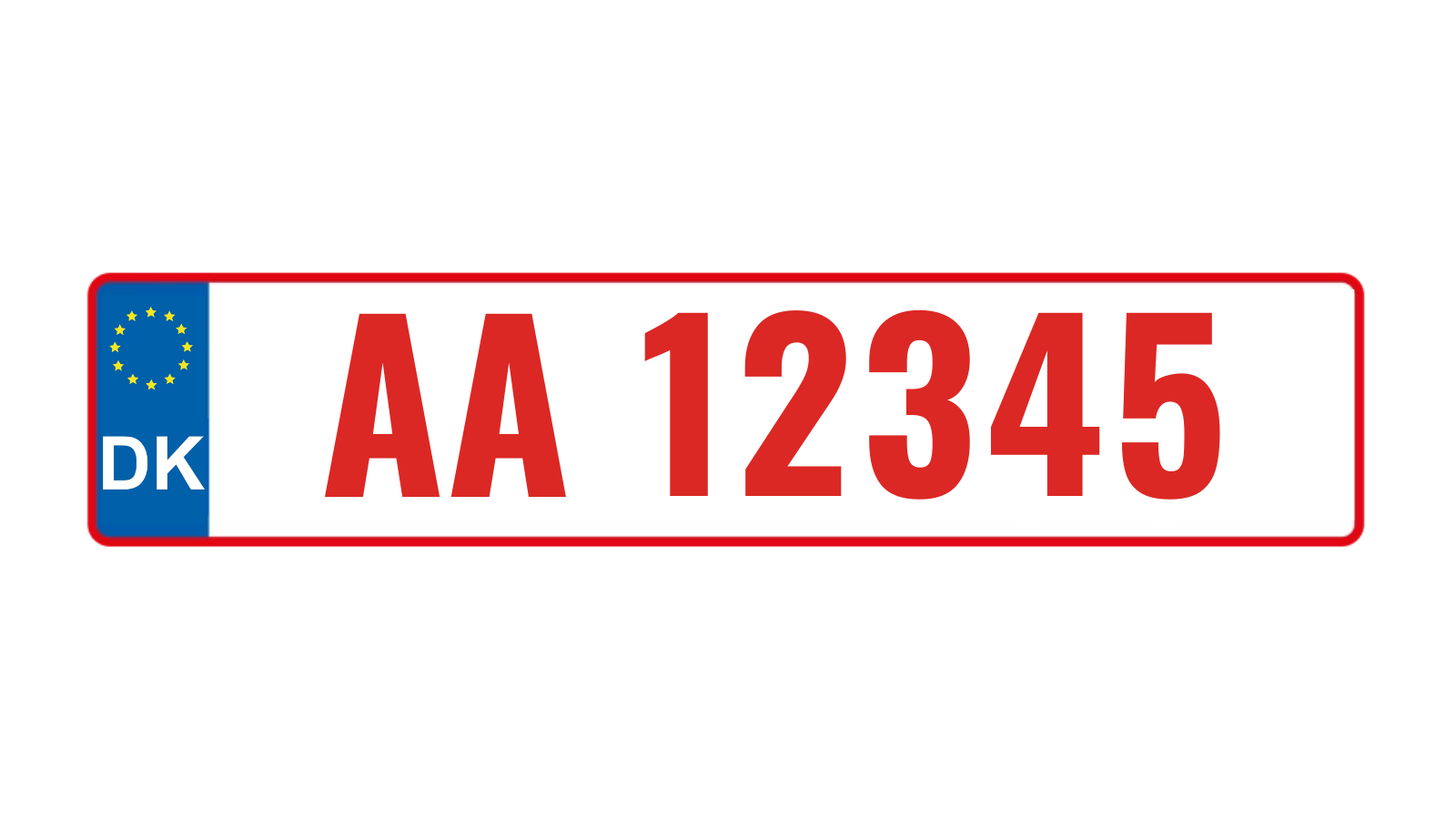 plaque immatriculation Danemark plaque immatriculation Danemark