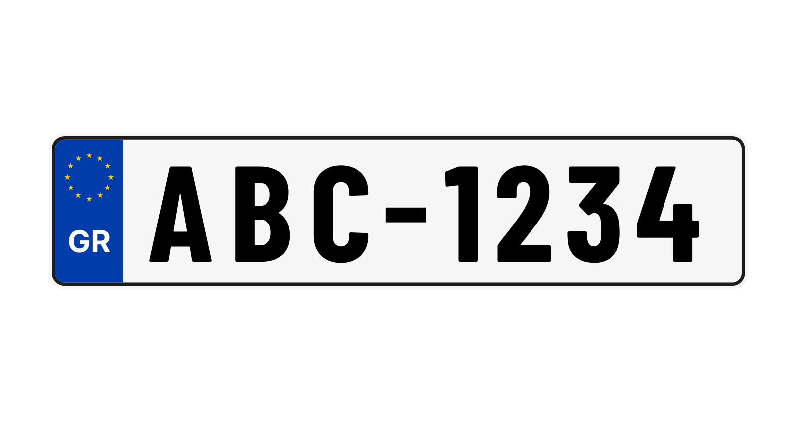 plaque immatriculation Grèce plaque immatriculation Grèce