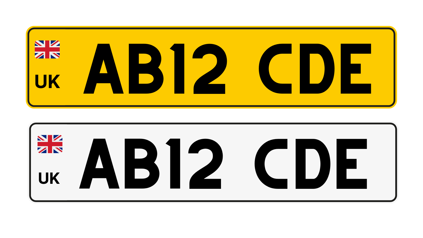 plaque immatriculation Grande-Bretagne / Royaume-Uni plaque immatriculation Grande-Bretagne / Royaume-Uni