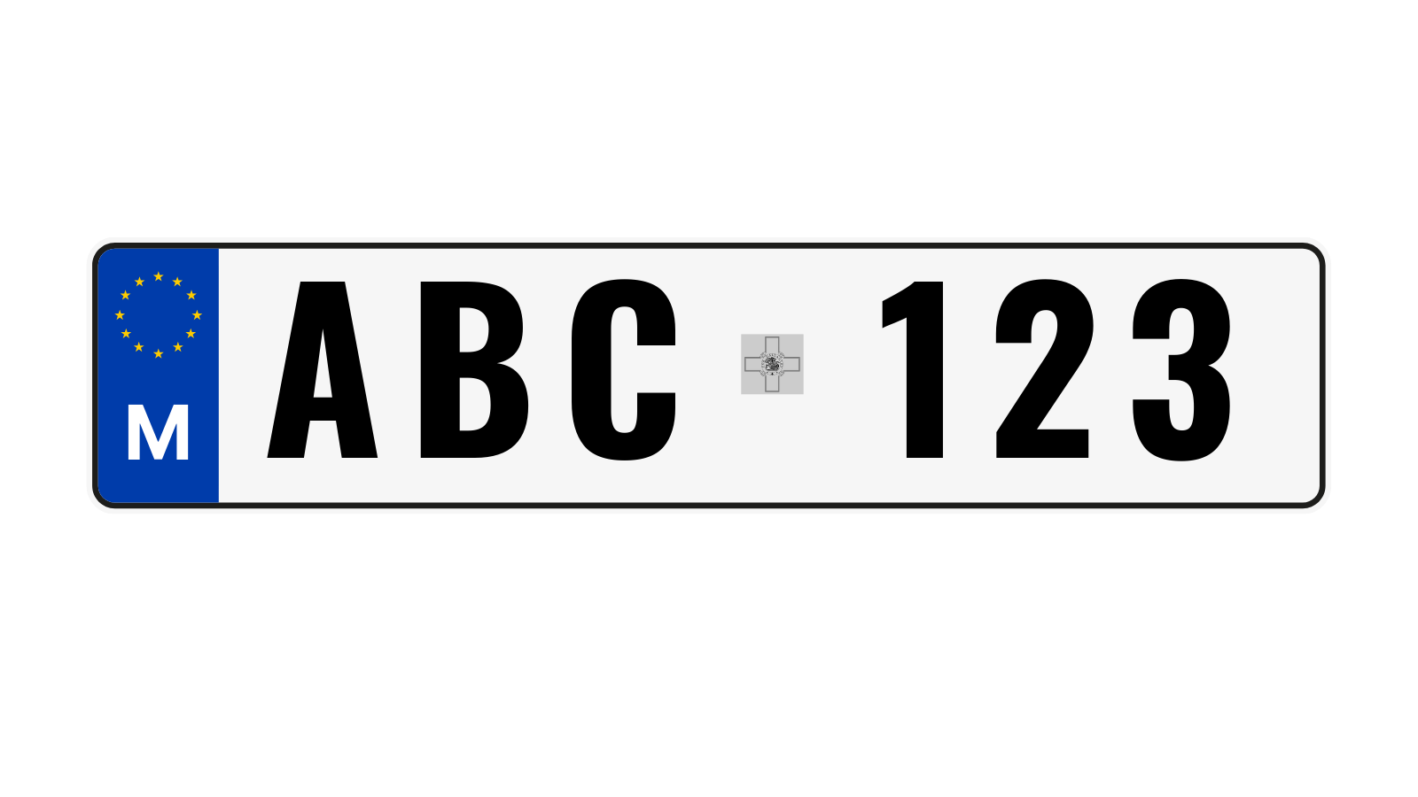 plaque immatriculation Malte plaque immatriculation Malte