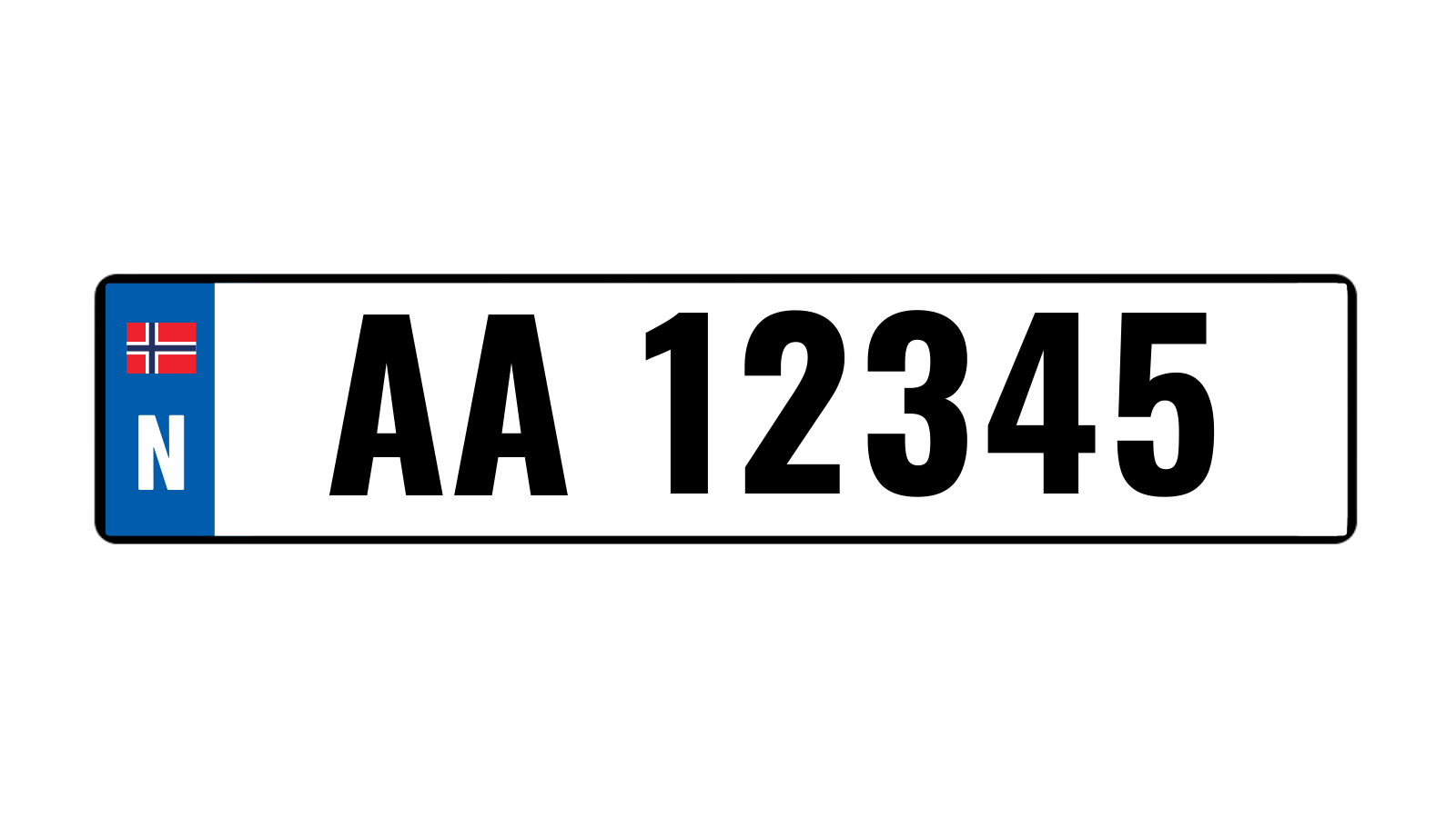 plaque immatriculation Norvège plaque immatriculation Norvège