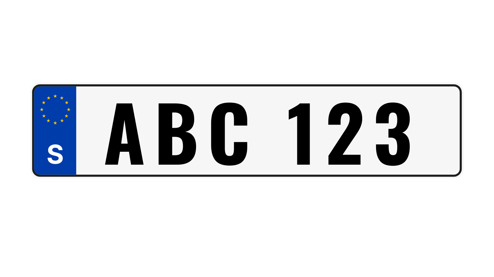 plaque immatriculation Suède plaque immatriculation Suède